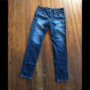 American Eagle Supper Stretch Jeggings Size 8 Long